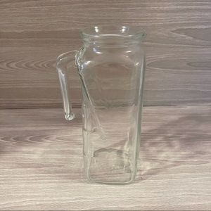 Bormioli Rocco Clear Glass 1 Quart Italian Pitcher